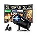 Mini Beamer Unterstützt 4K 1080P 2026 Neuer Tragbarer Projektor mit 5G WiFi 6 und BT 5.4, Beamer Klein Projektor mit Automatische Trapezialkorrektur 180 ° Drehung für HDMI/Tv Stick/USB/Laptop, Schwarz