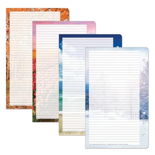 FranklinCovey - Seasons Lined Pages - Expansion Pages for Planners (Compact)