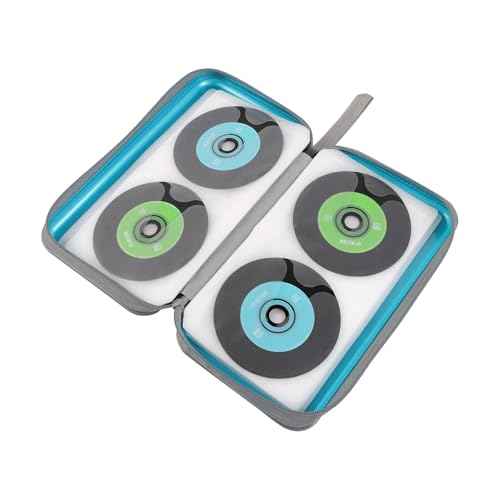 image for alavisxf xx CD Case, 96 Capacity Hard Plastic CD Holder Protective DVD