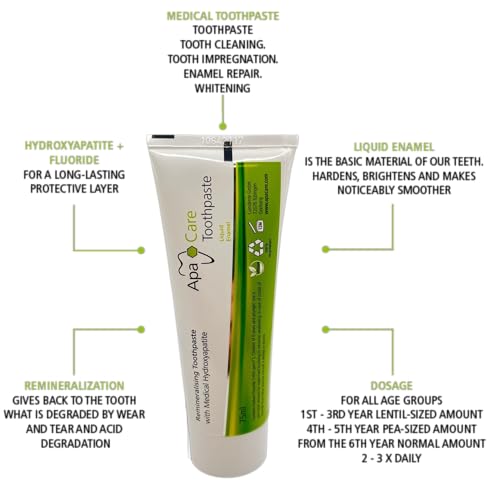 ApaCare Zahncreme, 75 ml Pasta do zębów