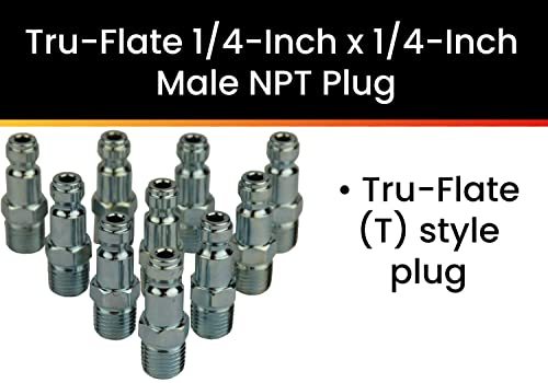 Hot Max 28131 Tru-Flate 1/4-Inch X 1/4-Inch Female Npt Plug, 10-Pack #TOP2