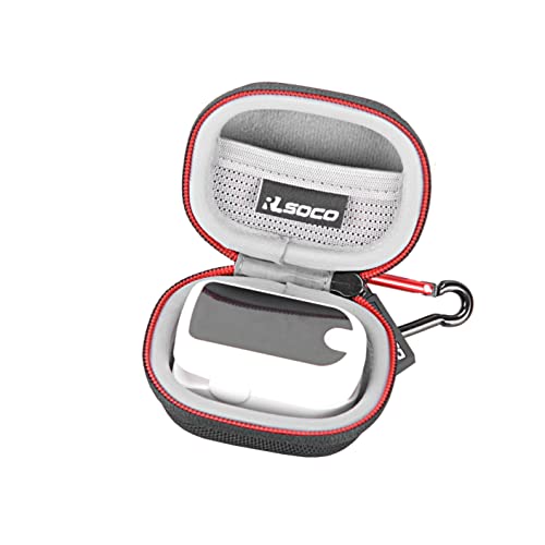 RLSOCO Carrying Case for Beurer PO30 Pulse Oximeter | Travel Organzier Case Cover Shockproof Dustproof Water-Resistant Storage Pouch with Carabiner (Case Only)