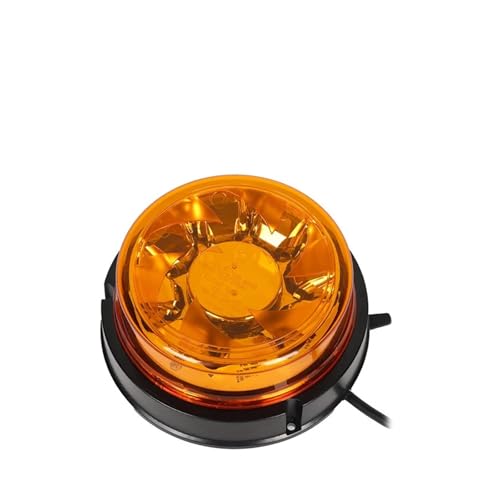 Clignotant feu d'avertissement de sécurité d'urgence LED jaune 12V pour véhicule