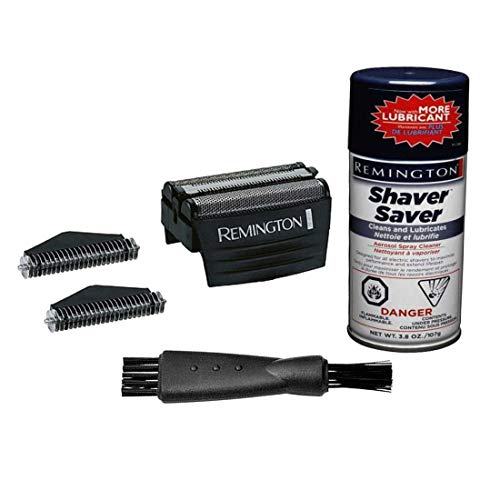 Remington SPF-300 Replacement Foil and Cutters for Shaver Models F4900, F5800, F7800 with Shaver-Aid Cleaning Brush & Shaver Conditioner - (Bundle)