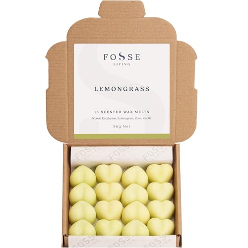 Lemongrass Strong Scented Wax Melts 16 Pack - The Gift for Every Occasion – Made in The UK