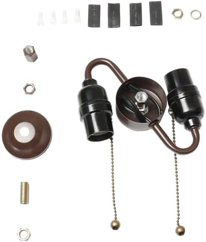 B&P Lamp® 2-Light S Type Cluster Body with Pull Chain Sockets - Amazon.com