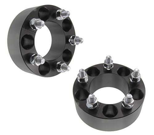 (2) 2" 5x4.5 Wheel Spacers 50mm 5x114.3 Fits Buick Fits Cadillac Fits Chevy Fits Oldmobile Fits Pontiac