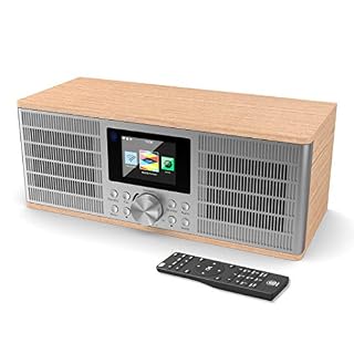 Majority Peterhouse Graduate Radio Internet WiFi avec Spotify Connect en Streaming, Bluetooth, contrôle à Distance, Port… - Les Beatles, Paul McCartney, John Lennon, RIngo Starr, George Harrison