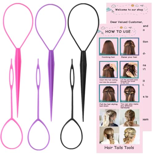 Ring Luumxai Topsy Hair Tail Tool and rat tail comb - Image 2