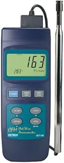 Extech 407119 Heavy Duty CFM Hot Wire Thermo-Anemometer 0.50