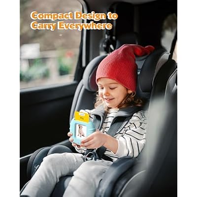 Airbition Talking Flash Cards for Toddlers 1 2 3 4 Year Olds, Montessori Language Learning Toys with 224 Words, Pocket Speech Therapy Toys, and Speech Development Educational Playthings for Children