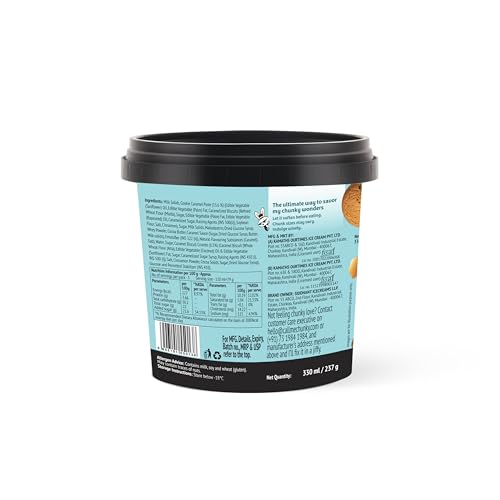 Image of Call Me Chunky Cookie Caramel Charms Ice Cream Tub, 330ML