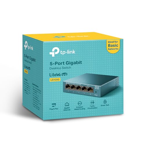 TP-LINK LiteWave LS105G - Switch - unmanaged