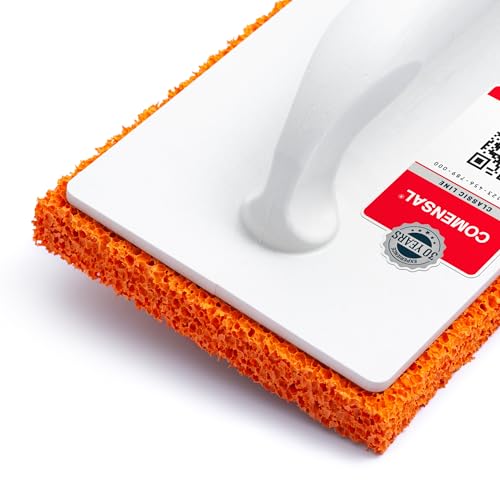 Lagerverkauf! COMENSAL® Reibebrett für Putz - Putzbrett - Schwammgummi 270 x 130 mm - Made in EU