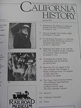 California History: Railroads in California and the Far West Spring 1991