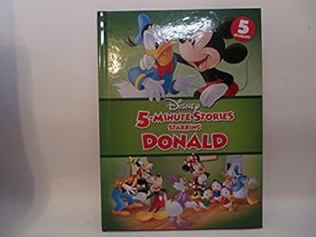 Hardcover Disney 5-Minute Stories Starring Donald Book