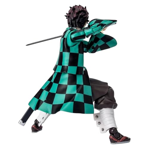 BANDAI Ultimate Legends Tanjiro Kamado Action Figure | 12.5cm Tanjiro Anime Figure With 27 Points Of Articulation And Accessories | Gift Collectable Demon Slayer Anime And Manga Merch Figures - Image 6
