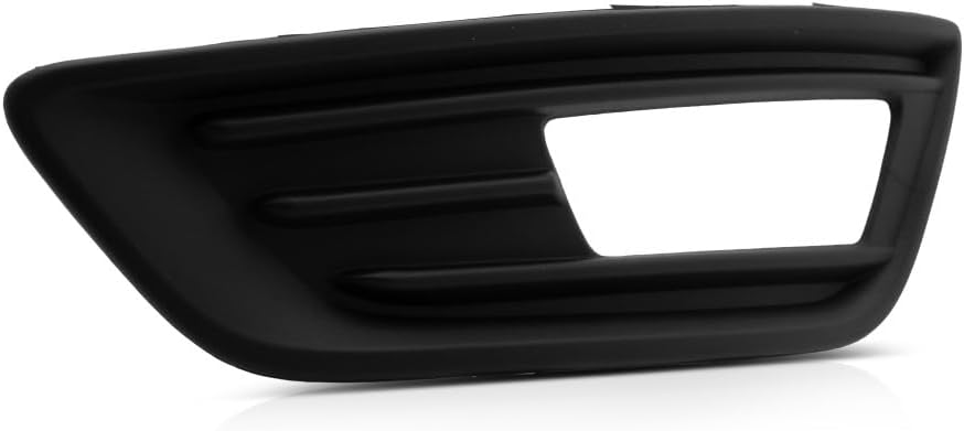 For Ford Focus 2015 2016 2017 2018 Fog Light Trim Driver Side | Front | Matte-Black | With Fog | SE Model | Replacement For FO1038151 | F1EZ15266K