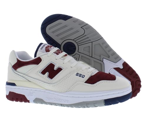 New Balance New Balance 550 - Men's (White/Maroon/Navy) Size 8