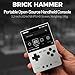TRIMUI Brick Hammer Retro Handheld Game Console – Metal CNC Aluminum Alloy Body, 3.2
