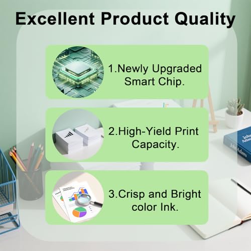 Image of 71C1HK0 Black High Yield Toner Cartridge Replacement for CS730 CX735 Toner Cartridge Work for Lexmark CS737dze CX730de CS735de CS730de Printers（2-Black，22,000 Pages）