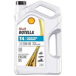 Shell Rotella T4 Triple Protection 15W-40 Diesel Engine Oil, 1