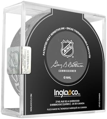 NHL Montreal Canadiens Official Game Hockey Puck in Acrylic Display Cube - 2
