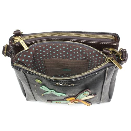 CHALA Merry Messenger RFID Protected Women Faux Leather Shoulder Purse with Adjustable Crossbody Strap4