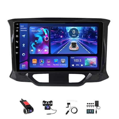 (2) [Wired / Wireless Carplay & Android Auto Questa autoradio a 2 din è compatibile con CarPlay e Android Auto e può connettersi al telefono tramite cavo USB o Bluetooth/WiFi, dove è possibile accedere alla maggior parte delle app del telefono, tra cui mappe, contatti telefonici, e-mail, notifiche, musica e altro ancora.
