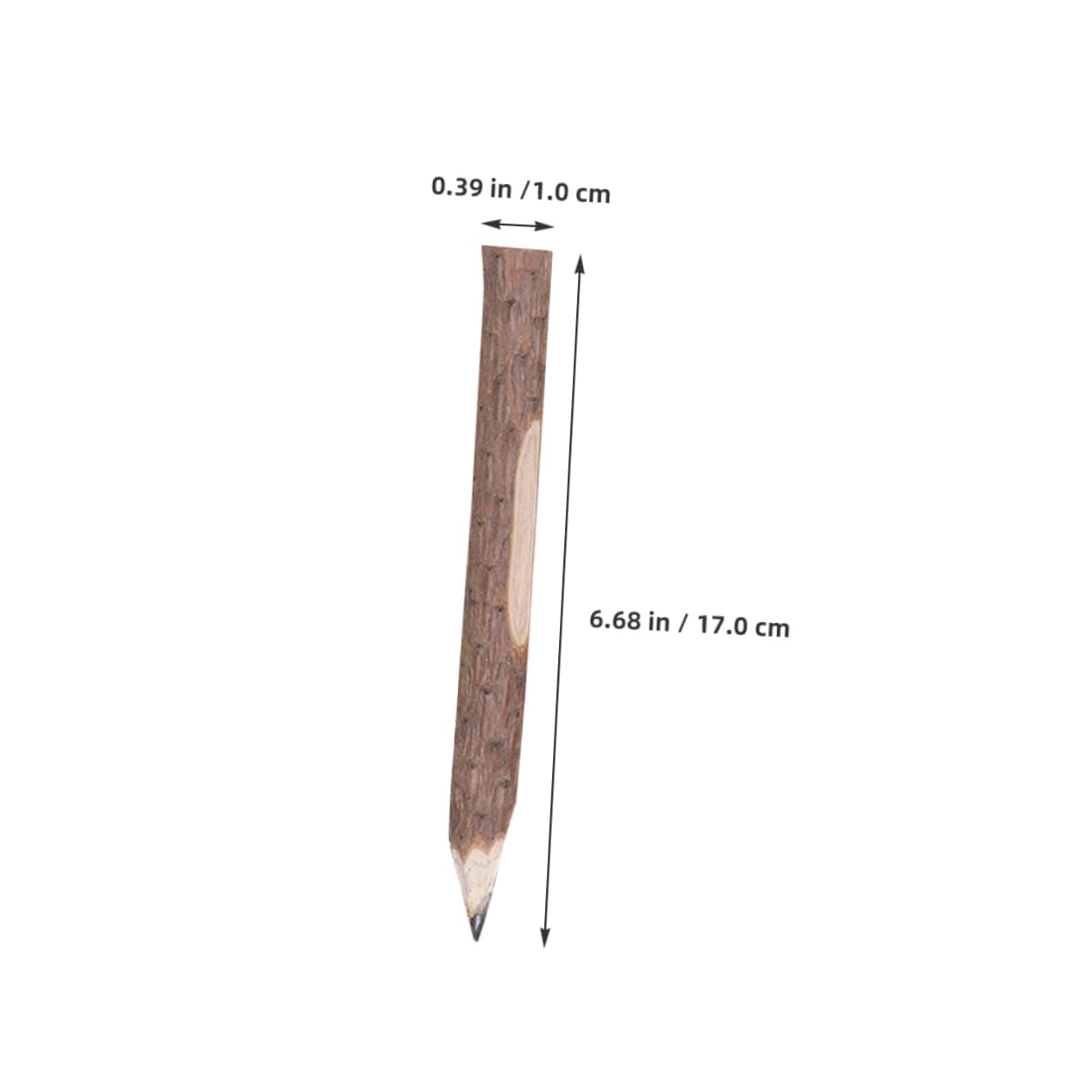 SHINEOFI 50piezas Lápices De Madera Pequeños Unidades Lápices Naturales De Árbol Portátiles y Cómodos Para Escribir Dibujar y Esbozar Para Estudiantes y Artistas