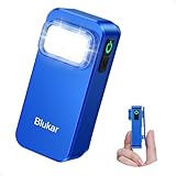 Blukar Linterna LED Recargable de Clip, Larga Duración para Camping/Senderismo/Emergencia Al Aire Libre