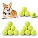 SOCO 16 Pack Tennis Balls for Pet Playing Fecth, 2 inch Dog Training Tennis Balls for Small Medium Size Dogs, Interactive Dog Playing Balls Fits All 2 inch Dog Ball Launchers