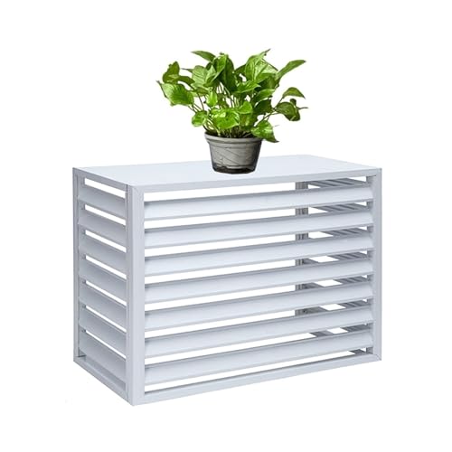 Oculta el compresor con la cubierta de aluminio para aire acondicionado y divisor independiente