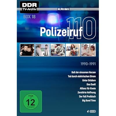 Polizeiruf 110 - Box 18 (DDR TV-Archiv) mit Sammelr&uuml;cken