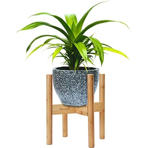 Harcas Adjustable Bamboo Plant Stand Cover