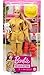 Barbie Careers Playset, Firefighter Set with Blonde Fashion Doll, Puppy Figure, Furniture & Accessories