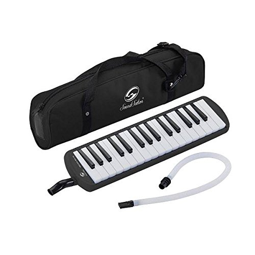 Melodica diamonica 32 tasti didattica scolastica colore NERO Melody Key 32-BK