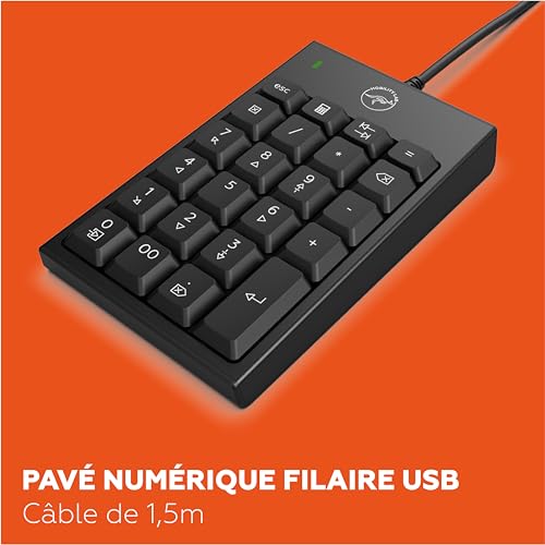 Pavé numérique USB Mobility Lab ML300894 noir pour netbook - 3