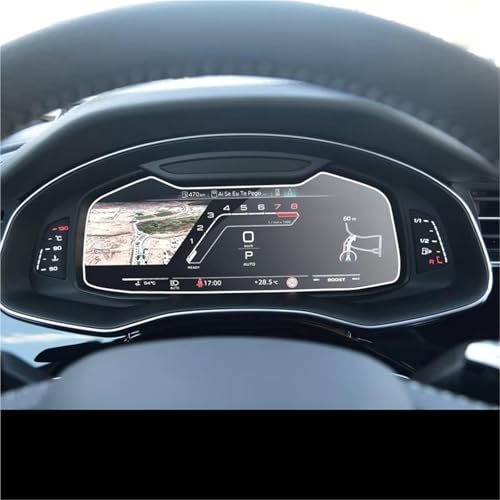 Película templada para navegador de automóvil Q8 protector LCD para viajes largos en familia