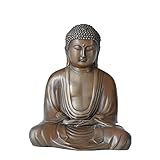 Toperkin Standing Bronze Buddha Statue Buddhist Sculpture TPFX-B56