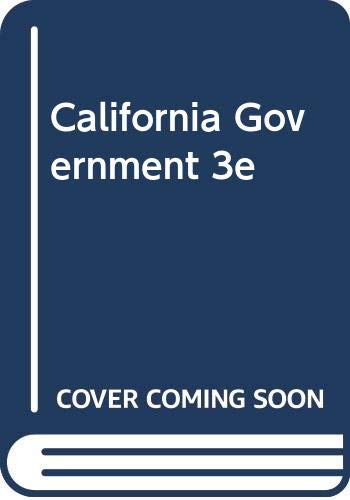 California government 0618122842 Book Cover