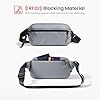 tomtoc Aviator-T33 3.5L Sling Bag for Switch, iPad mini, RFID Blocking Water-Resistant Waist Pack for Men & Women, Adjustable Chest Shoulder Crossbody Bag for Travel, Gym, Work, Hiking - Gift Ready #3