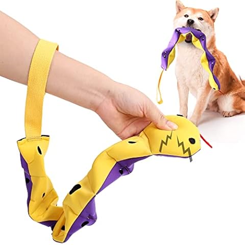 Duuclume No Stuffing Squeaky Dog Snuffle Puzzle Toys for Boredom Foraging Instinct Training, Interactive Puppy Chew Toys Tug of War Toy for Small Medium and Large Dogs Cover
