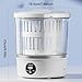 Portable Washing Machine, 3L Rechargeable Waterproof Mini Laundry Washer, Non-Slip Design With Compact Layout, Home With Construction, Heat Resistant Metal Grid, Appliance Accessory
