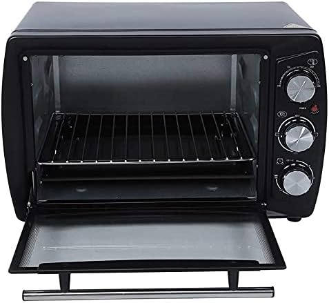 Interior view of the 10L Desktop Electric Oven with door open