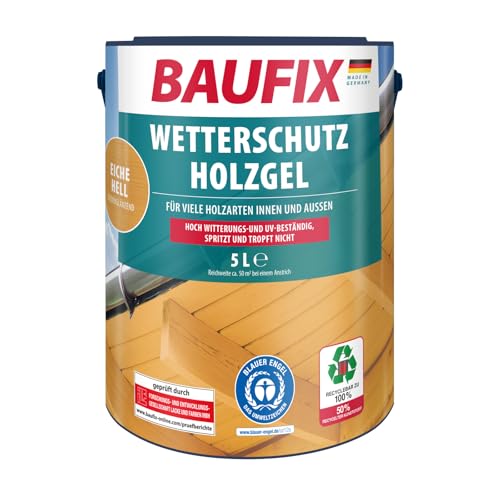 Baufix - Gel bois pour protéger des intempéries
