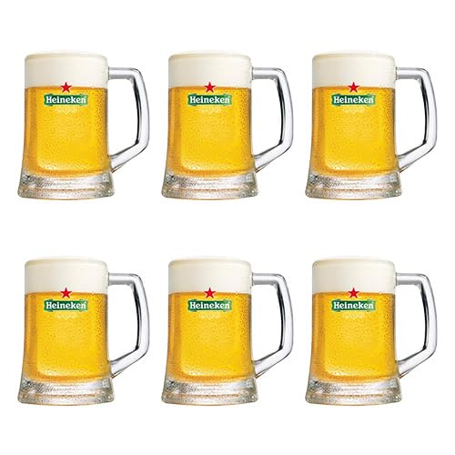 Heineken - Beer Mug 500ml - Set of 6