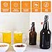 FastRack Swing Top Glass Bottles 16 oz – Pack of 12 | Amber Flip Top Glass Bottles with Airtight Lids | Resealable Grolsch-Style Fermentation Bottles for Kombucha, Beer, Mead, Soda, Vinegar & Water