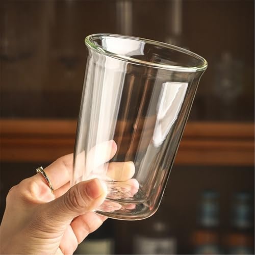 Tazas de café que no queman: vasos de agua transparentes antianálisis térmico 4