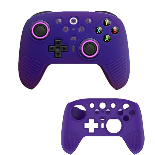 8BitDo Ultimate 2 �p �ی�P�[�X �\�t�g�V���R�� �ی�P�[�X�_��TPU SpinoArmor �Ռ��z�� �S�ʕی� �C�菝�h�~ �����h�~ ���[�Ǝ����^�тɕ֗� ���E�ȒP �ϋv���i�p�[�v���j